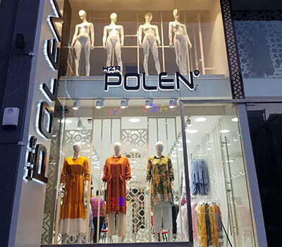 Polen Giyim Mağaza Aydınlatması